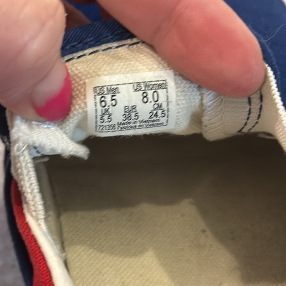 Vans Racing Slip Ons Sneakers Womens 8.5 Men’s 6.5 - Picture 8 of 8